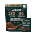 2-in-1 Whey Protein Isolate + Creatine Travel Packets